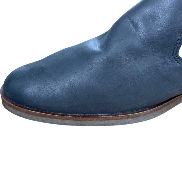 Lucky Brand Cahill Women Black Leather Slip On Loafers Flats Shoes Round Toe 7.5 - Picture 5 of 16